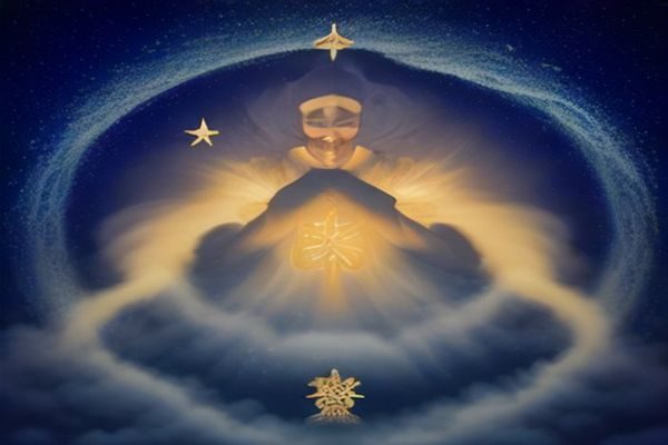少家军吧成员在社区活动中积极互动、举牌庆祝的场景，背景为蓝紫渐变色调，氛围热烈温暖